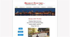 Desktop Screenshot of bradley-electric.com